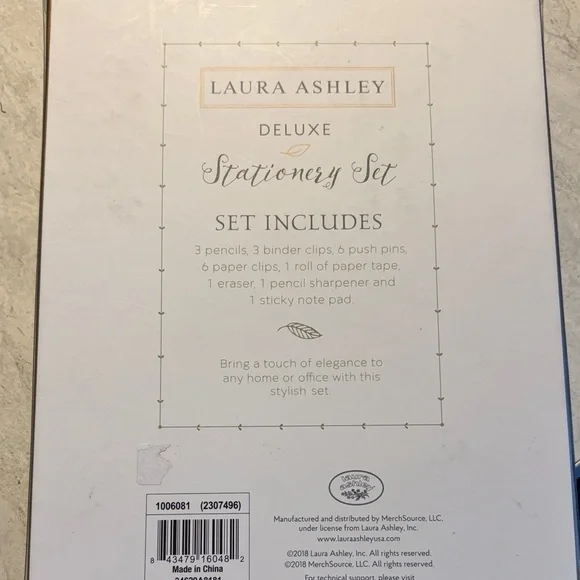 Laura Ashley Stationery Set - Picture 2 of 3